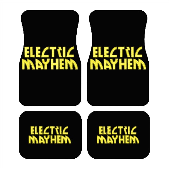 Electric Mayhem Car Mats