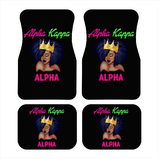 Alpha Kappa AKA Sorority Paraphernalia christmas p Car Mats