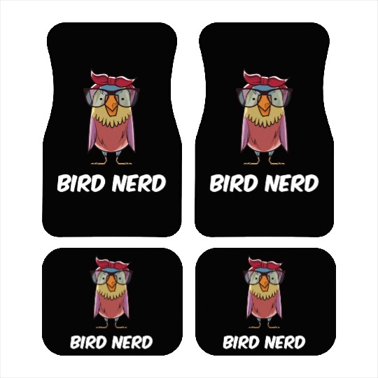 Bird Nerd Car Mats