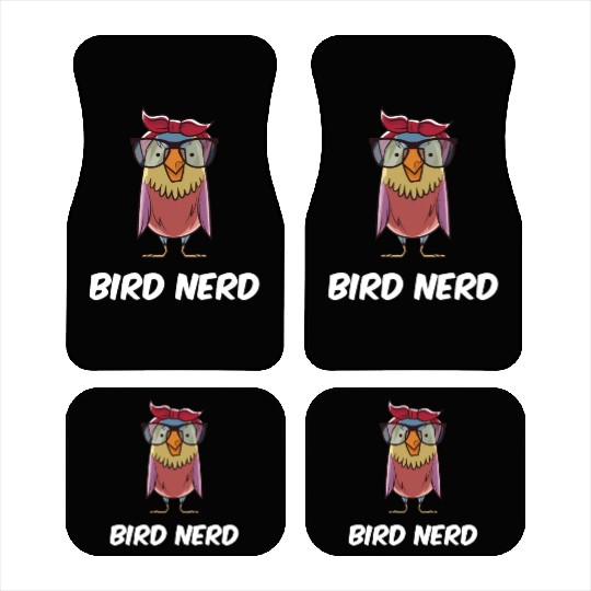 Bird Nerd Car Mats