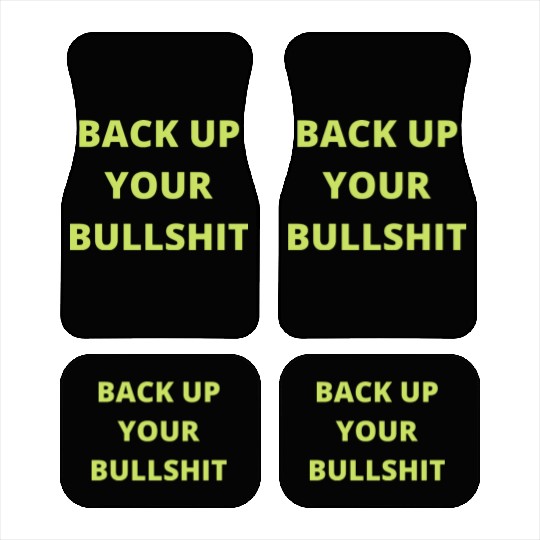 eddie hall back up your bull Car Mats