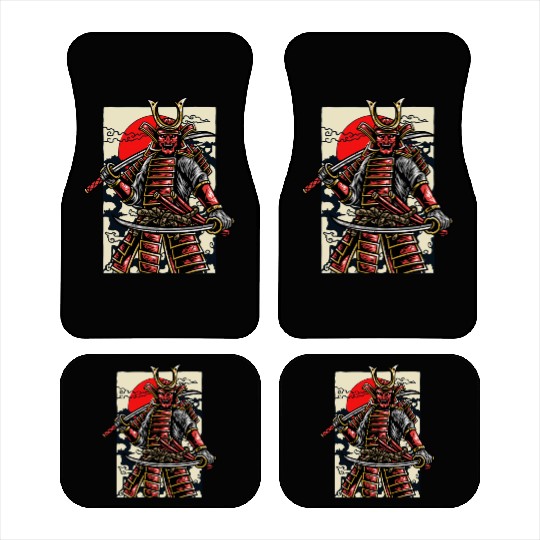 Katana Samurai Ninja Japan Shinobi Warrior Gift Car Mats
