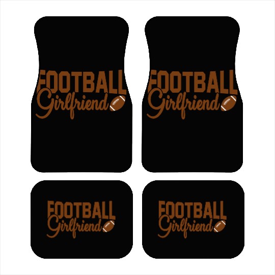Football Girlfriend Car Mats
