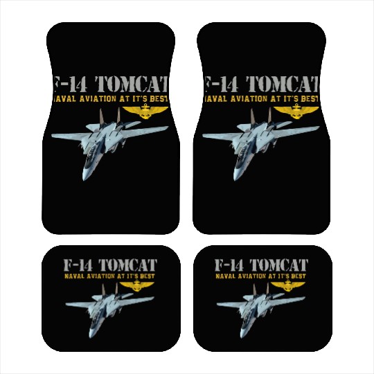 F 14 Tomcat Naval aviation Car Mats