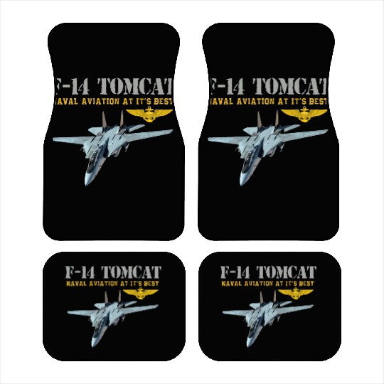 F 14 Tomcat Naval aviation Car Mats