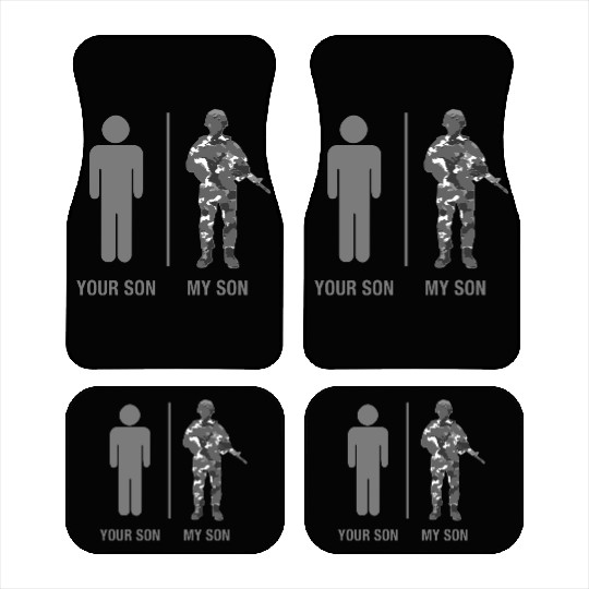 Veteran-Soldier Son Car Mats Military Camouflage Your
