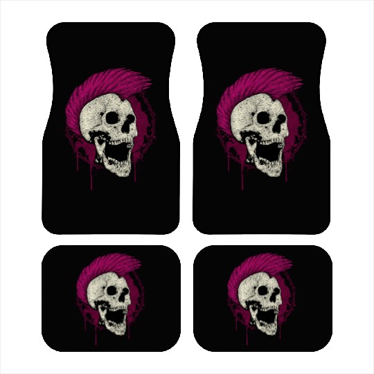 Punk rock Car Mats