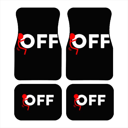 Fuck Off Car Mats