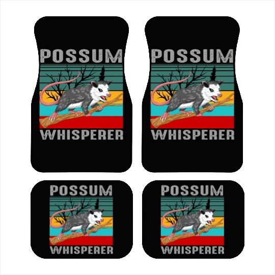 opossum Whisperer Car Mats
