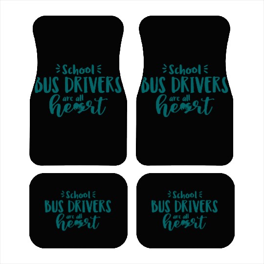 Schoolbus driver, school bus driver Car Mats
