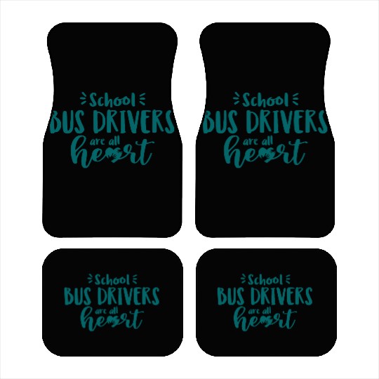 Schoolbus driver, school bus driver Car Mats