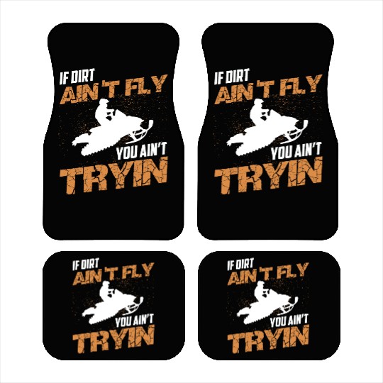 Dirt Bike Rider Gift Supercross MX Motocross Ride Car Mats