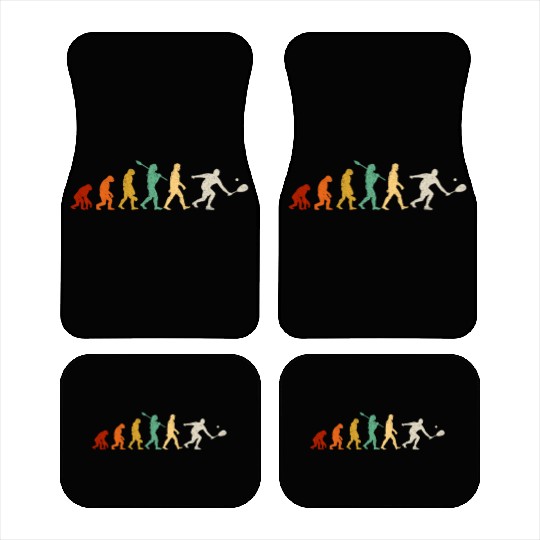 racquetball evolution, racquetball Car Mats