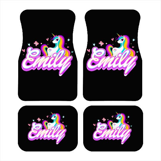 Emily Unicorn Car Mats