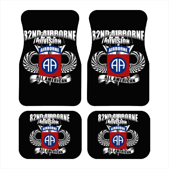82nd Airborne Division US Army Car Mats