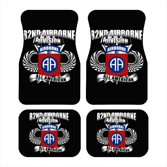 82nd Airborne Division US Army Car Mats