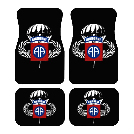 Airborne Paratrooper Wings US Army Military Car Mats