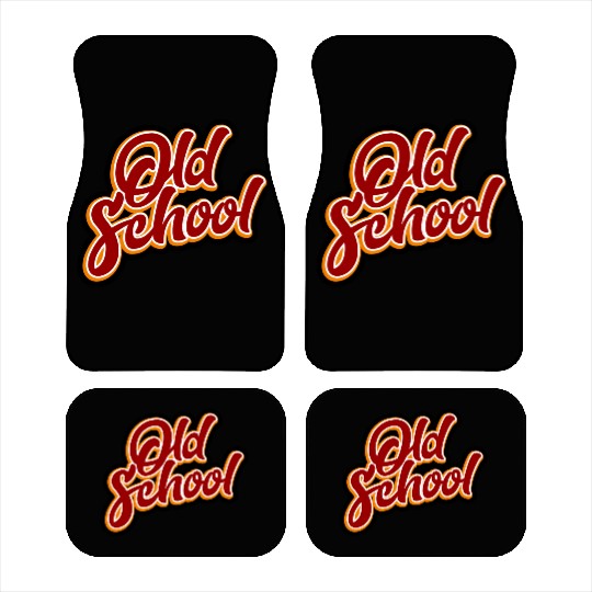 Old School tees Car Mats