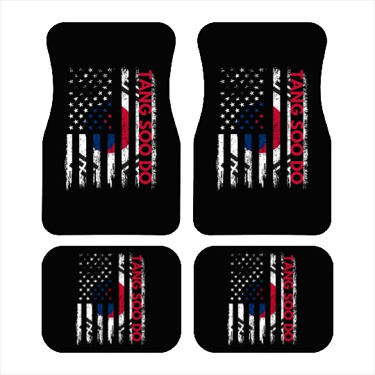 Tang Soo Do Karate Martial Arts Training Korean Fl Car Mats