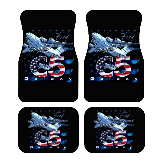 C5 Galaxy Us Air Force Aircraft Car Mats