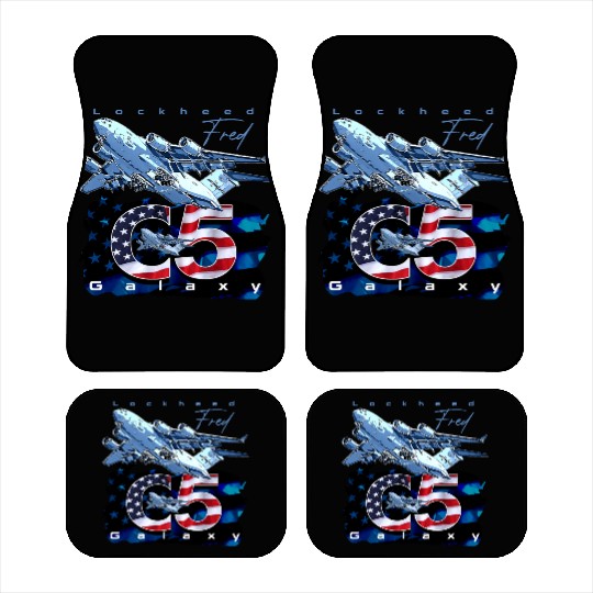 C5 Galaxy Us Air Force Aircraft Car Mats