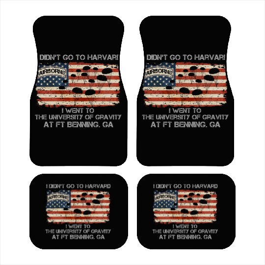 82nd Airborne Division US Army Veteran US Car Mats