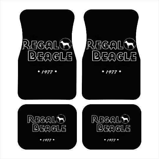The Regal Beagle Three s Company Car Mats