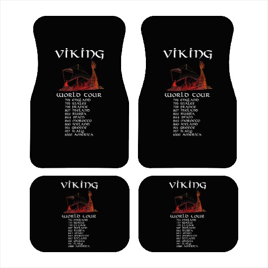 Viking World Tour Valiant Viking Warriors Car Mats