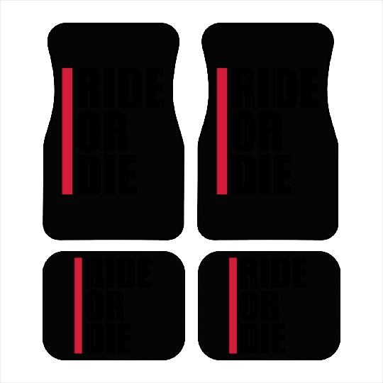 Bar Red Logo Car Mats