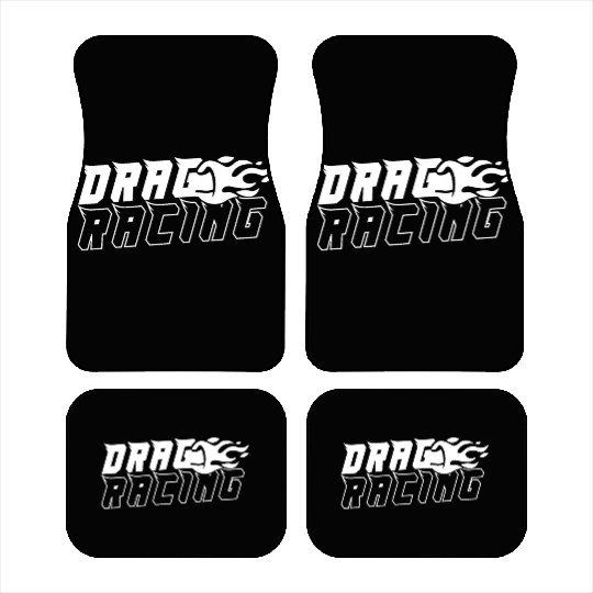 Drag Racing Racer Street Race Car Mats