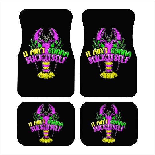 Funny Lobster Mardi Gras Car Mats