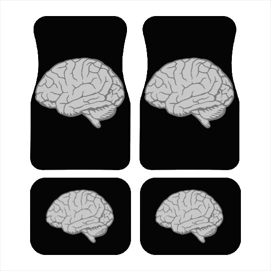 Brain Anatomy Organ Car Mats
