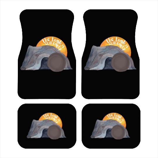 The tomb was empty Christian easter sunset Car Mats