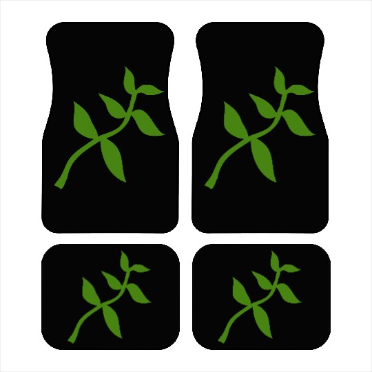 plant olive branch Car Mats