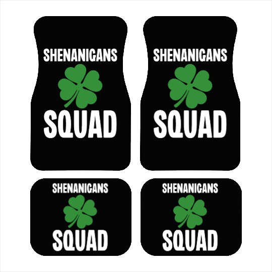 Shenanigans Squad Car Mats