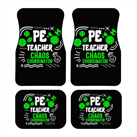 Physical Education Teacher Car Mats, Chaos