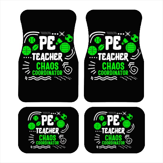 Physical Education Teacher Car Mats, Chaos