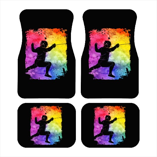 Fencing Retro Car Mats