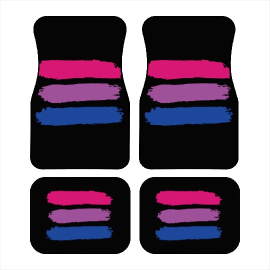 Bisexual Pride Car Mats