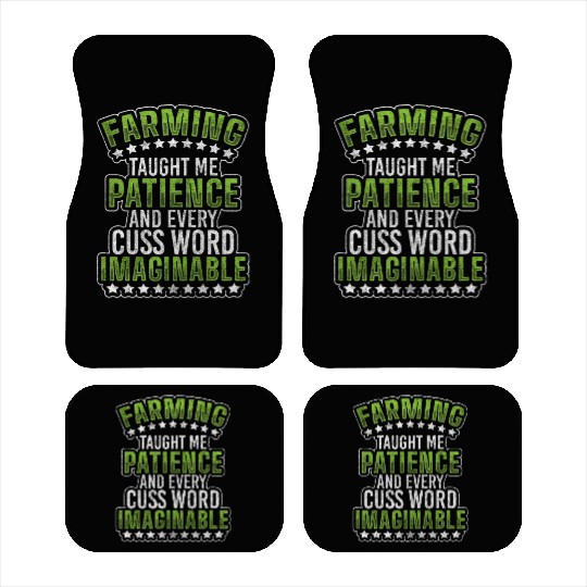 Agriculture Nature Pigs Rural Youth Car Mats
