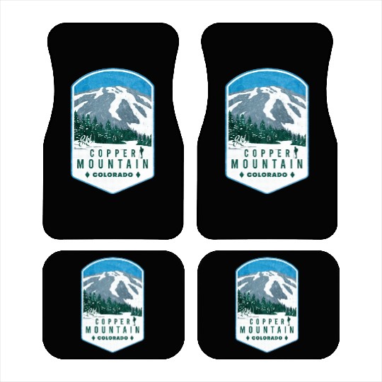 Copper Mountain Colorado Ski Car Mats
