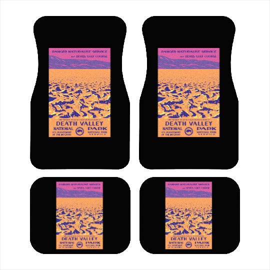 Death Valley Devils Golf Course WPA Car Mats
