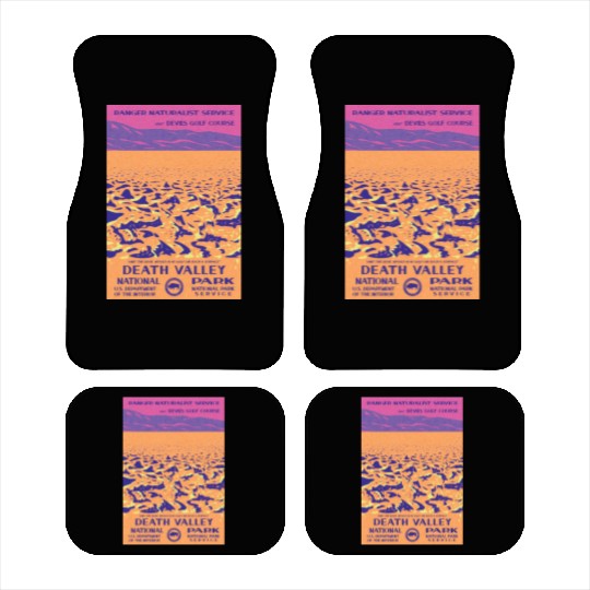 Death Valley Devils Golf Course WPA Car Mats
