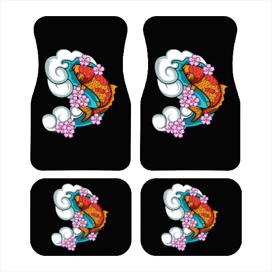 Cherry Blossom Aquarist Gift Car Mats