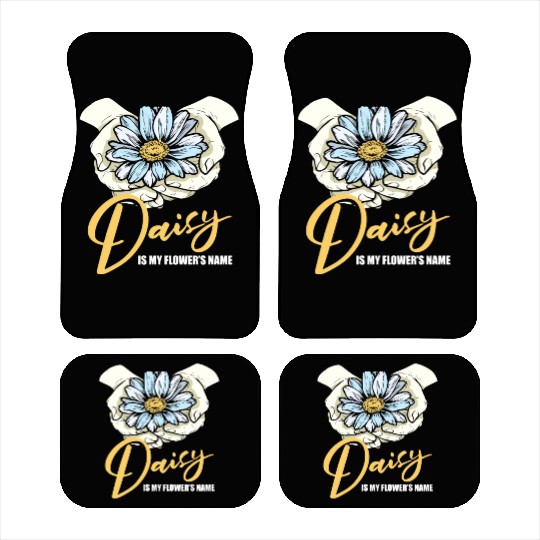 Daisy Garden Gardening Gardener Car Mats