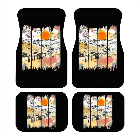 A Wilderness Somewhere, Trees and Nature, Mist Car Mats