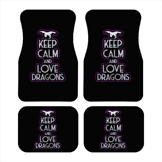 Dragon imagination dragon Car Mats
