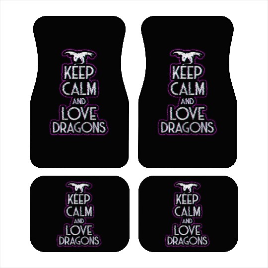 Dragon imagination dragon Car Mats