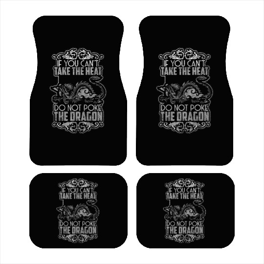 Dragon Fire Car Mats
