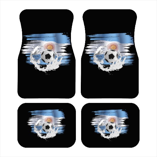 Flag of Argentina Argentina Football Car Mats